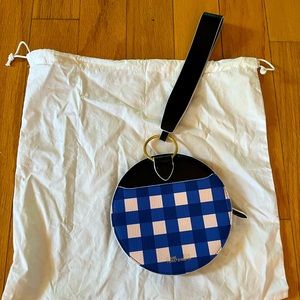 Diane Von Furstenberg circle clutch